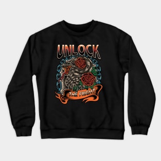 UNLOCK THE FRIGHT Crewneck Sweatshirt